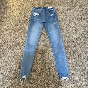 American Eagle Super Hi-Rise Jeggings Size 2 Long 26W